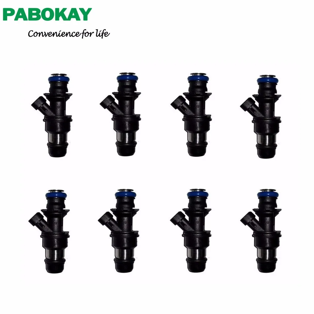 

NEW FUEL INJECTOR for CADILLAC CHEVROLET GMC 4.8L 5.3L 6.0L FJ315 (SET OF 8) 17113553 17113698 17114502 8171136980 FJ10062