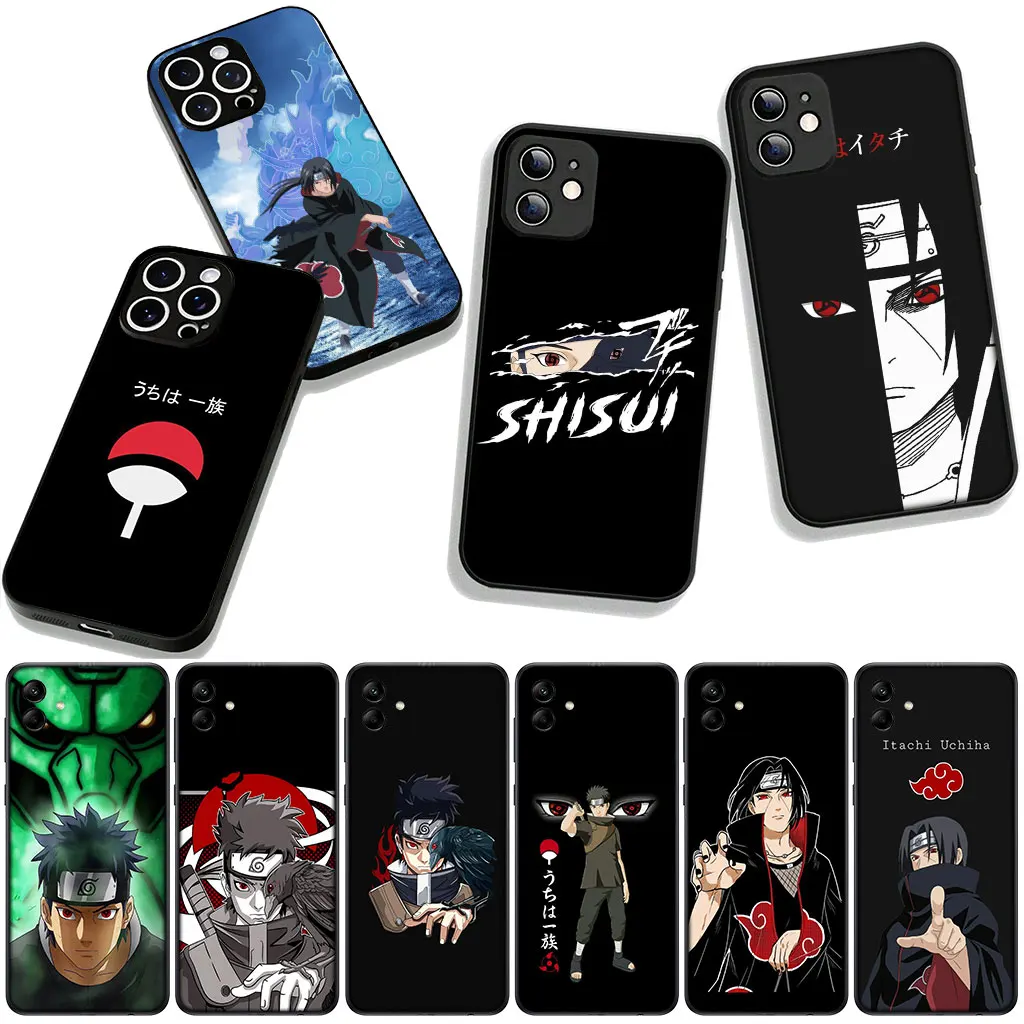 Premium Itachi Uchiha & Akatsuki Design Phone Case Cover