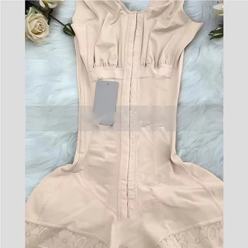 Fajas Colombianas Reductoras Girdles Postpartum Shapewear Bodysuit Tight Fit Abdomen Control High Compression Sheath Plus Size