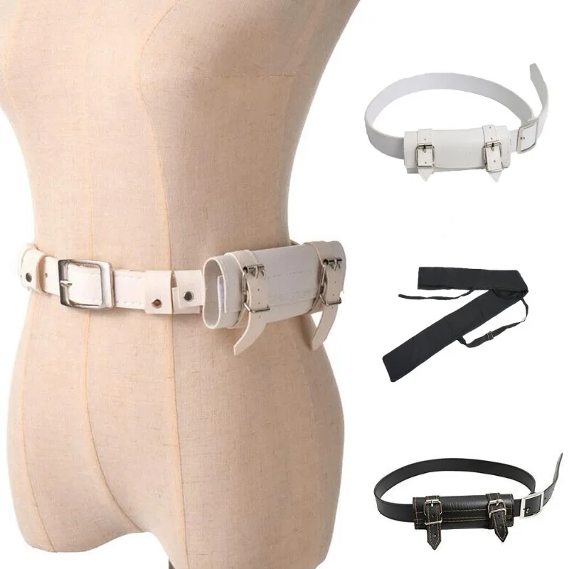 Katana Sword Belt Holster Demon Slayer Pu Leather Rapier Ring Strap Belt Waist Fodero Holder Anime Samurai Accessori