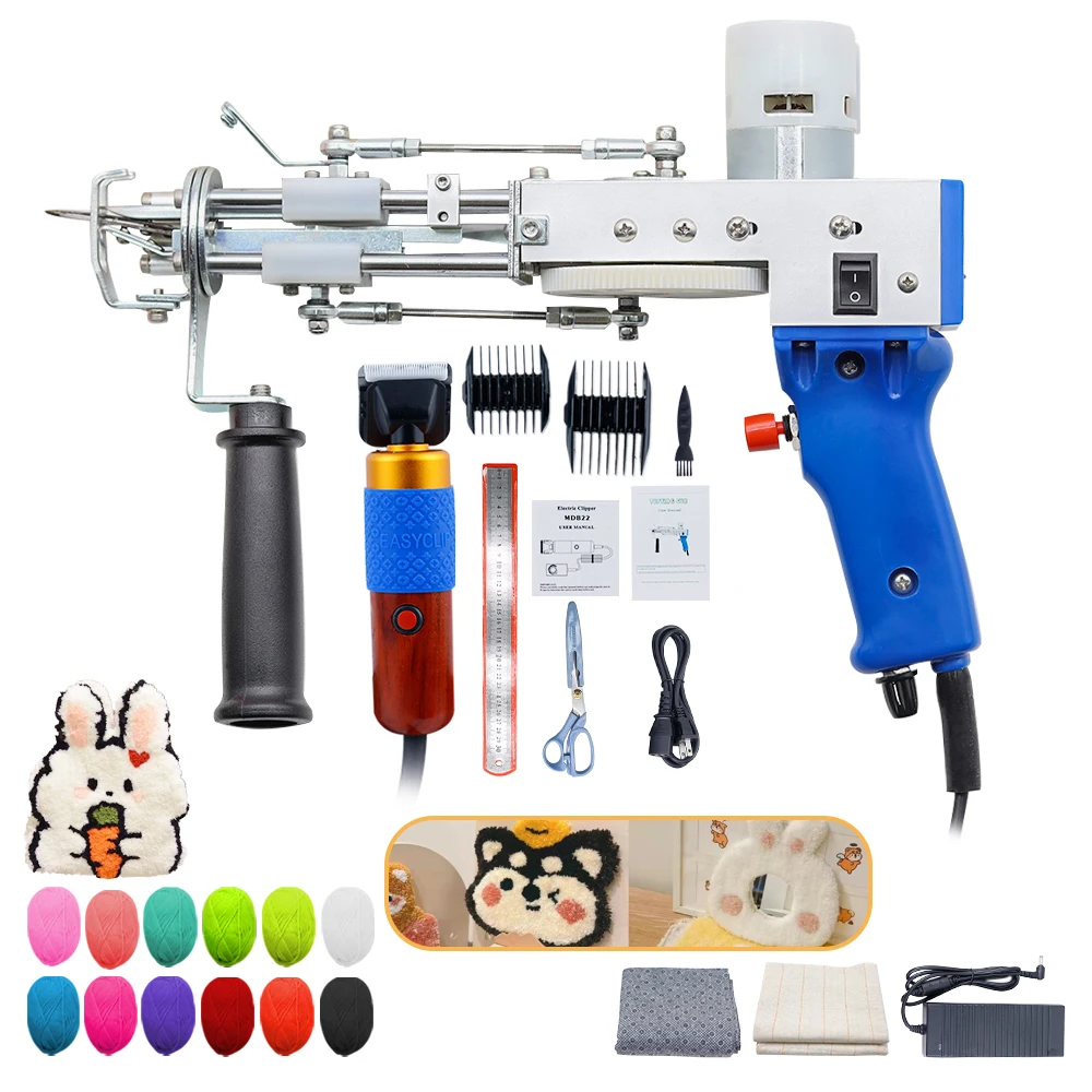 Rug Tufting Gun with Carpet Trimmer Kit -Rug-Tuft-Gun-with-Tufting-Shears, 2 in