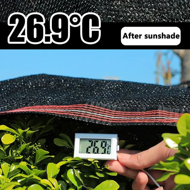 Napsági Szerkevétel Kerett Szolgáltató Hdpe Mesh Tarp Uv-Rezisztens Kültéri Napárnyalatok Korszerűsített Grommets Az Üvegházhatású Kerti Teraszhoz - Image 5