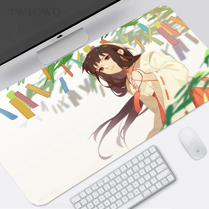 Игровой коврик для мыши Inuyasha XL домашний большой пользовательский XXL ковер