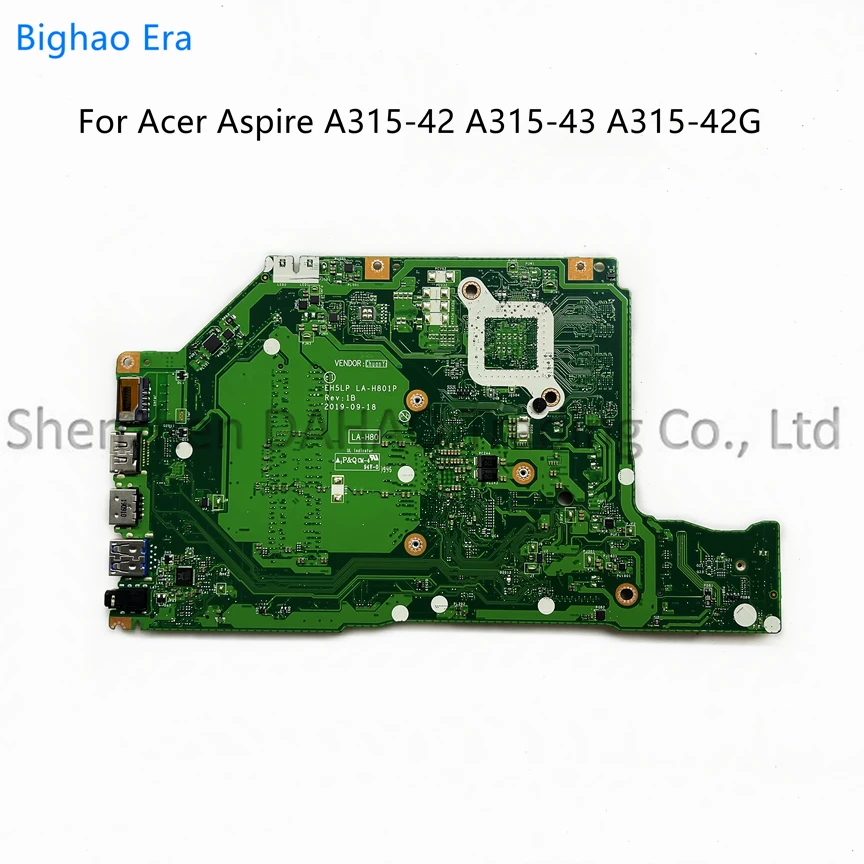 para Acer Aspire A31542 A515-43 A315-42g A515-43g Laptop Motherboard com Cpu Amd 300 R33200 R5-3500 R7-3700 Uma Eh5lp La-h801p - Imagem 2