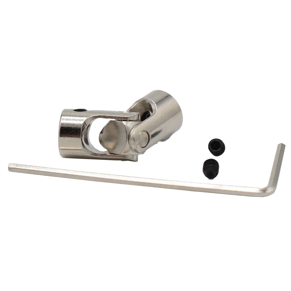 2Set 8mm RC Boat Car Metal Cardan Joint Universal Joint Motor Connector Gimbal Couplings Shaft Car Cardan DIY Model Access