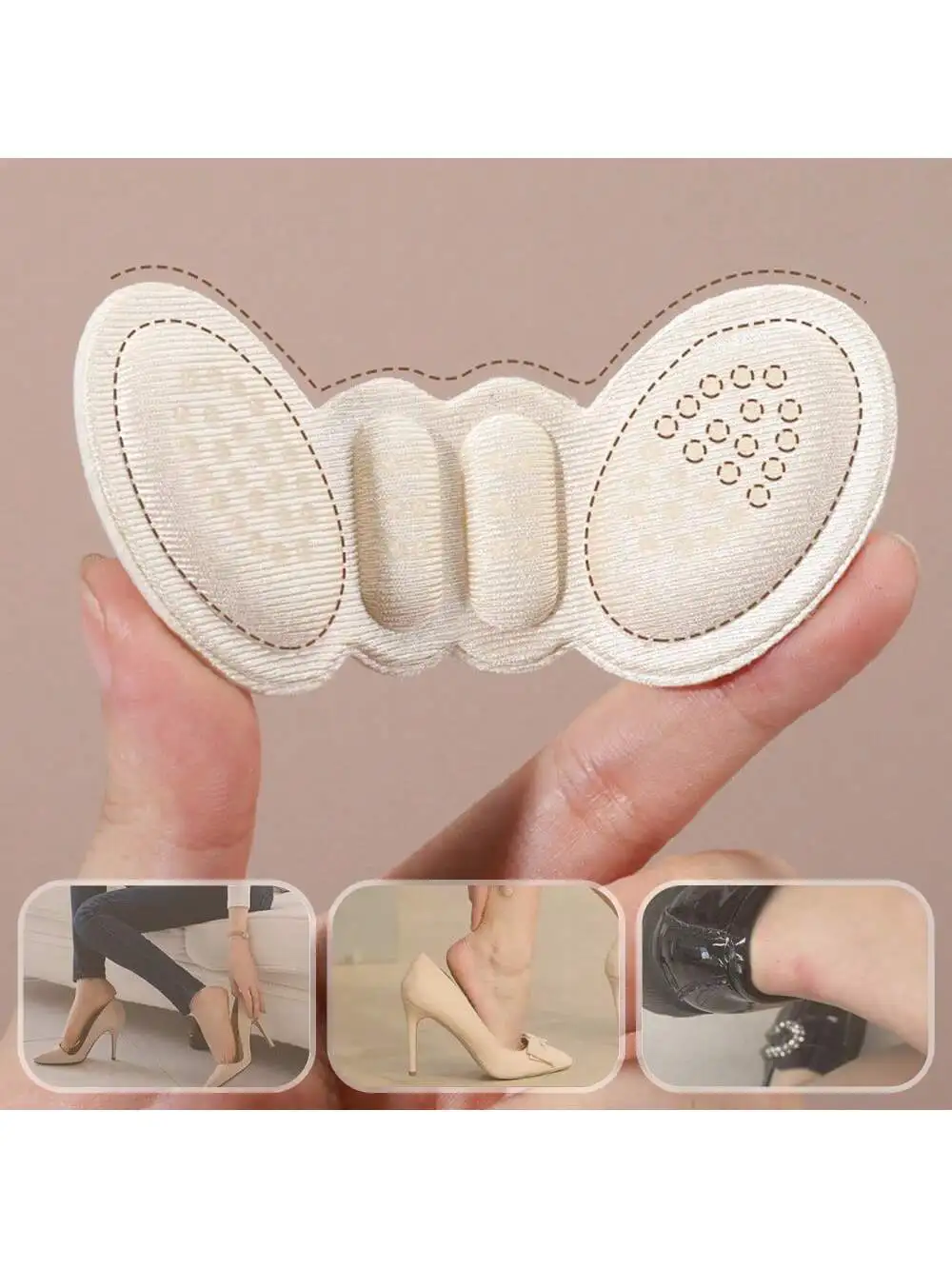 Heel Pads for Shoes Heel Grips for Womens Shoes Anti-Slip Grips Liner Cushions Inserts Blisters Pain