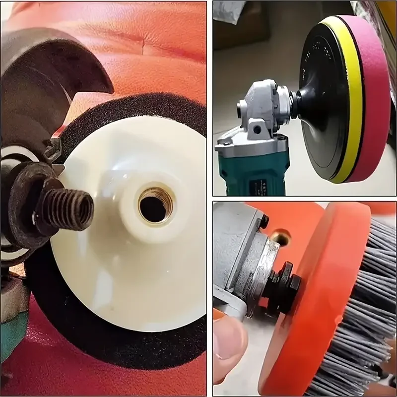 M10 M14 M16 Adapter Angle Grinder Female Thread Nut Arbor Connector Polishing Screw Connecting Rod Tools