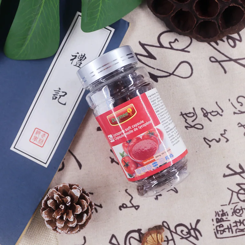 Lycopene soft capsules maintain hormone balance enhance immunity protect vision improve skin health health food