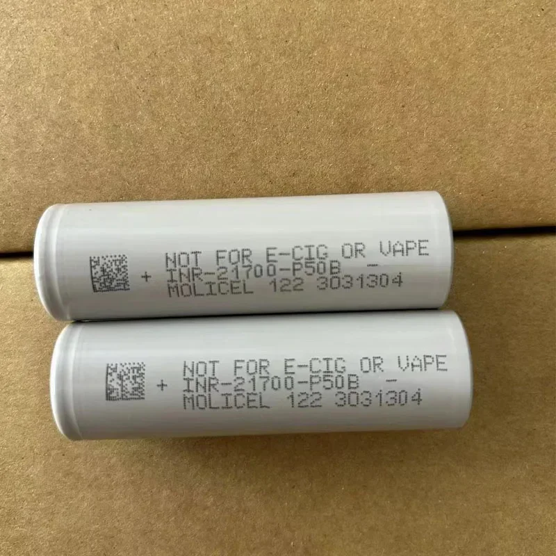 Batteria Ricaricabile 100% Originale Molicel INR21700-P50B 5000mAh 50A, Celle Li-ion Serie B P50B 21700 a Ricarica Rapida - Image 5