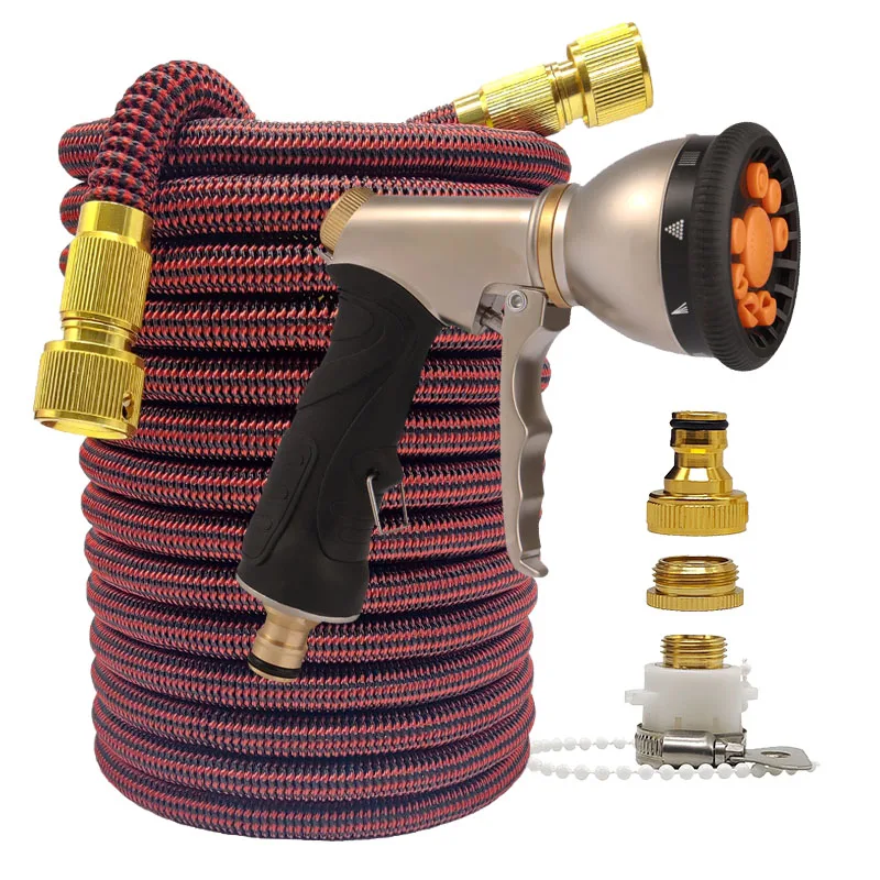 Tubo Da Giardino In Acciaio Inox 304 - 50 Piedi (15m) - Flessibile E Resistente Con Pressione 5mpa