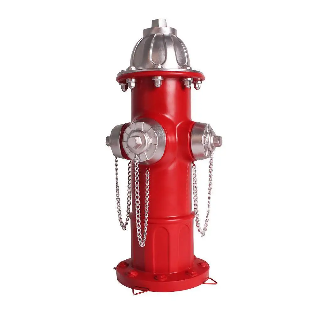 Fire Hydrant Outdoor Decoration Garden Ornament Decor,Firefighter Gifts For Men, Dog Hydrant Fake Fire For Dogs To X8H8