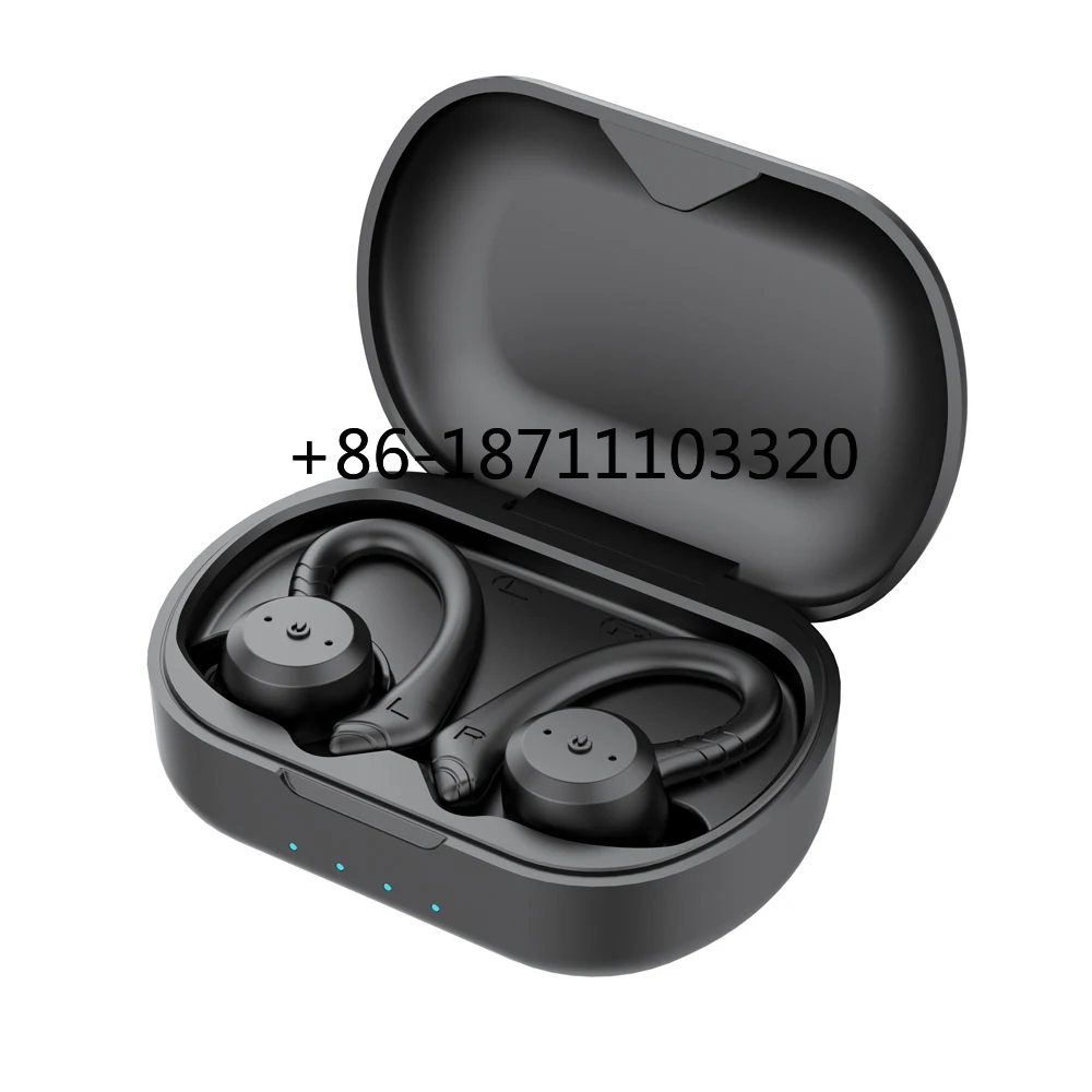 

BE1034 Blue Tooth Earbuds IPX7 Waterproof Sport Headset Totally 25 Hours Battery Life Stereo Sound Effect Ear Hook Earphones