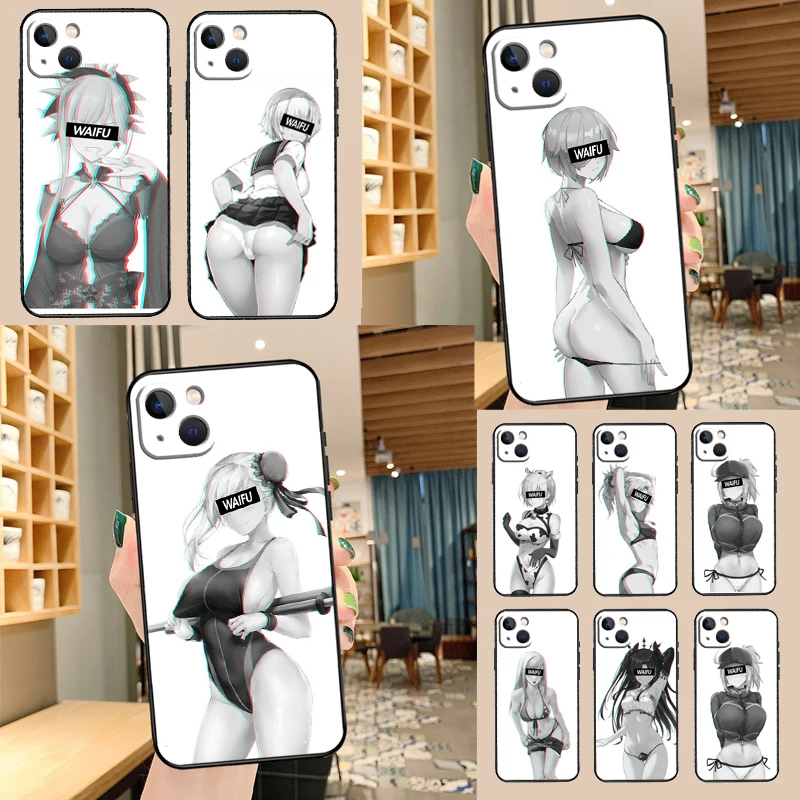 Alluring Manga Girl Phone Case Cover Shell
