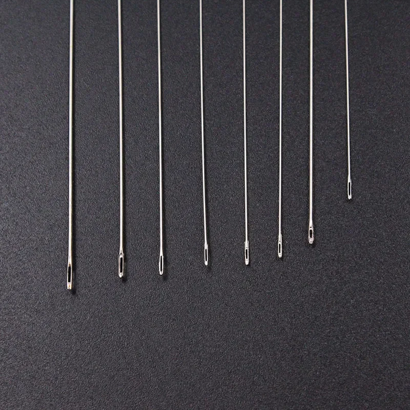 30/25pcs Metal Beading Needles for Beads Threading String Tambour/Jewelry Bracelet Necklace Making Pins Cord Tools Pins DIY