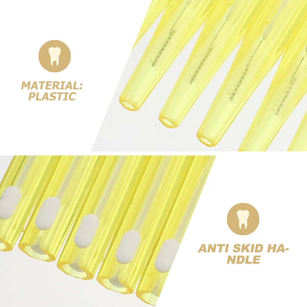 30개입 치간 칫솔 1.0-1.2mm 치아 세척 교정기 구강 관리 치아 틈새 청소 치간 칫솔 잇몸 관리