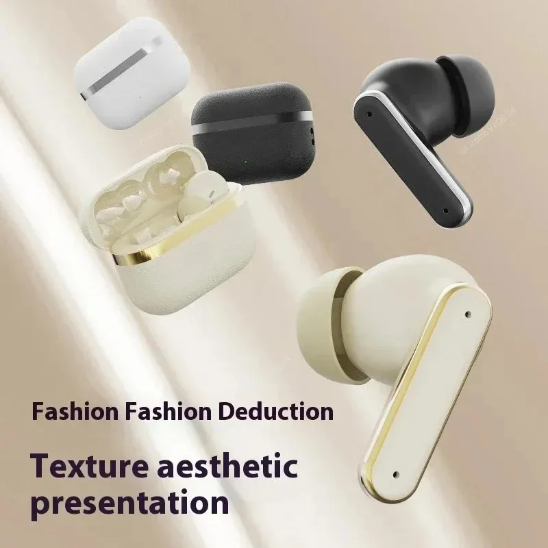 In-ear Bluetooth Earbuds With Leather Texture And Touch Control_voghion.com