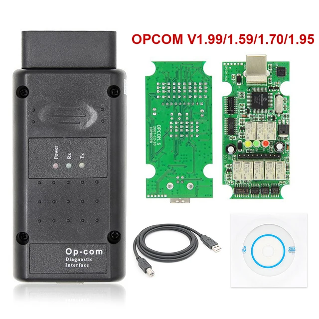Diagnostic Tool For Opel Flash Firmware PIC18F458 FTDI CAN BUS OBD Scanner Tool OPCOM V1.99/1.78/1.70/1.59 Read Clear Fault Code 3