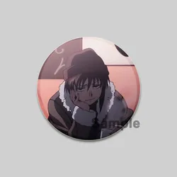 Anime Black Lagoon Cute Cartoon Badge - Round DIY Handmade Creative Pin for Backpack & Clothes Accessory, Fans Collection Gift (58mm)