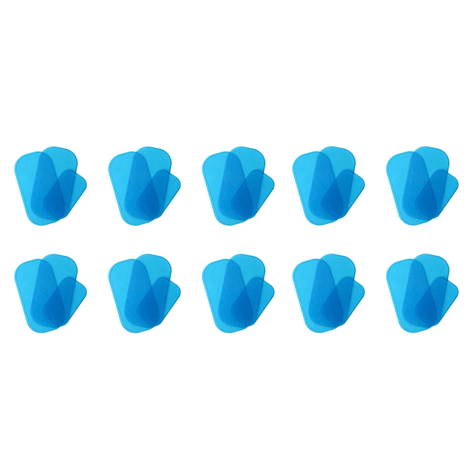 

30Pcs Hip Trainer Gel Pads ABS Gel Pad Replacement for Buttock Trainer ABS Replacement Gel Sheet