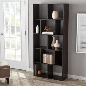 12-Cube Shelf Bookcase Stationery Organizer Free Shipping Desk Pencil Holder Storage Box Bookcase for Books Home Organization 3
