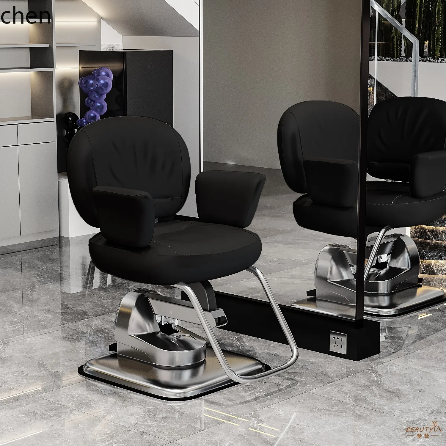 HXL high-end trendy store hair salon chair hair salon chain barber