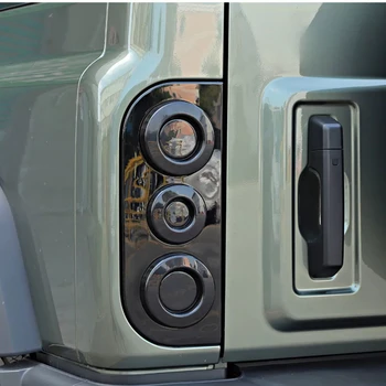 Copertura fanale posteriore per Baic 212 T01 BAW 2024-2025, guscio nero lucido, protezione di alta qualità, ricambi auto per modifica
