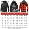 21 Areas Heated Jacket Men Ski Thermal Clothing Heated Coat Heatable Cotton Jacket for Outdoor Hunting Hiking Camping Skiing 6