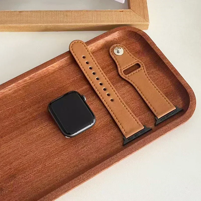 Premium Leather Strap for Smart Watches - Universal Fit Sport Bracelet