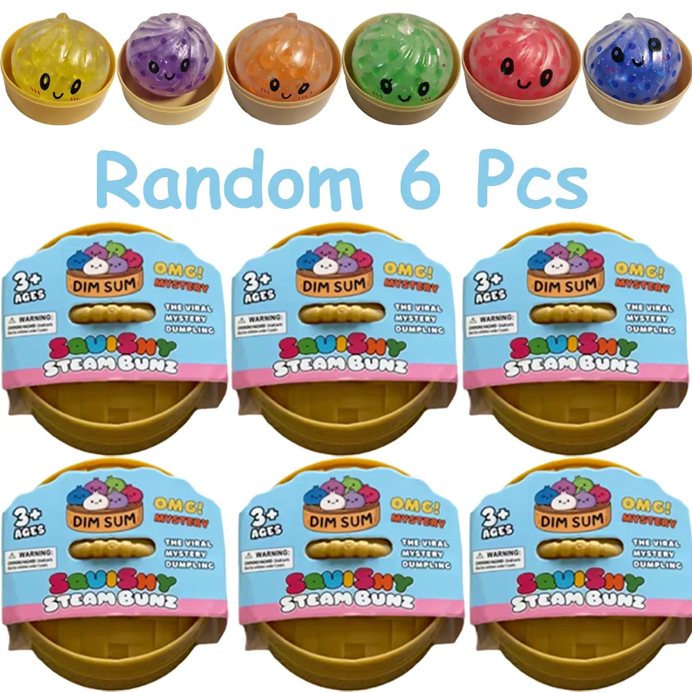 Dumpling Squishies Toy - Slow Rising Stress Relief and Anti-Anxiety Fidget Gift