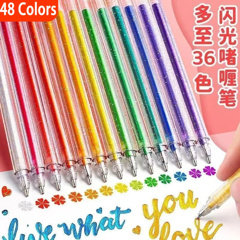 Legami - Set di 6 Mini Penne Gel Glitterate,Shine Like a Diamond Multicolor LEGAMI - GGP0001