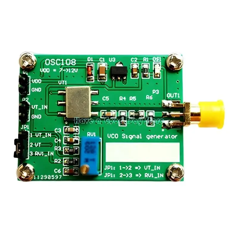 57255850MHz 애플리케이션용 고주파 안정성을 갖춘 462D 5.8GHz 마이크로파 VCO 전압 제어 발진기