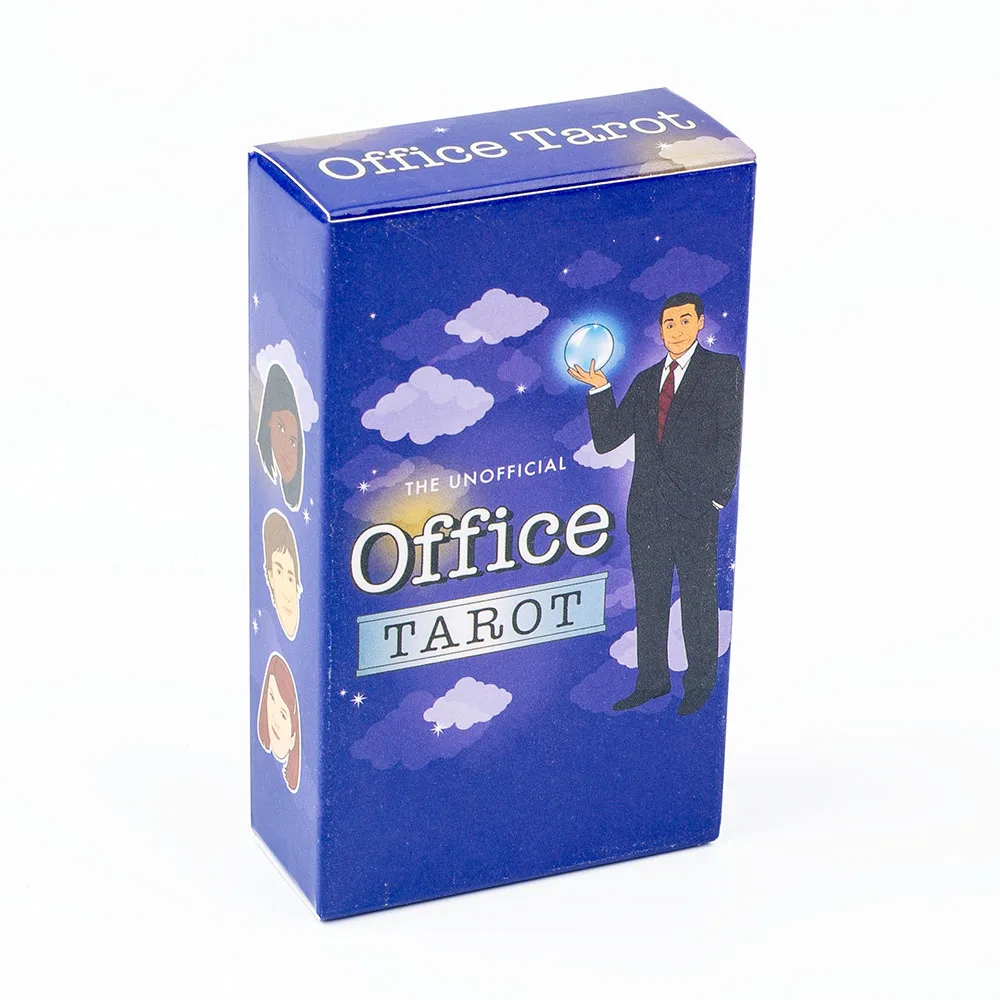 The Unofficial Office Tarot Deck 78 Cards 10.3x6cm For Family Party High Quality Fortune Telling Divination  Board Playing Games 2