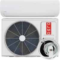 OLMO Alpic 9,000 BTU, 110/120V Ductless Mini Split AC/Heating System With Heat Pump Including 16ft Installation Kit… 1