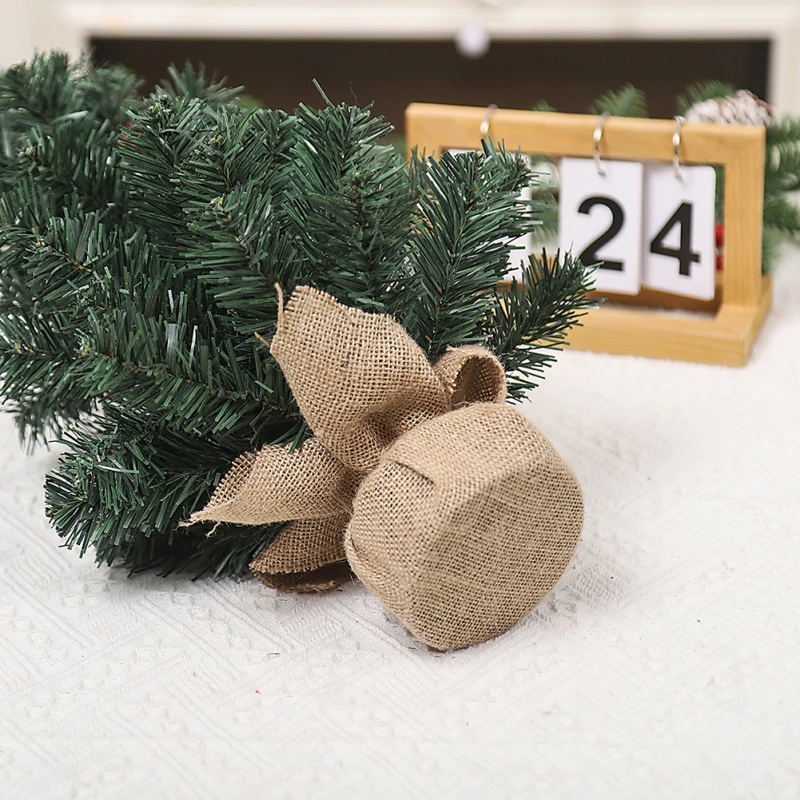 40/50/60CM Decorative Mini Christmas Tree Christmas Tree Ornaments Mini Christmas Tree Christmas House Ornaments