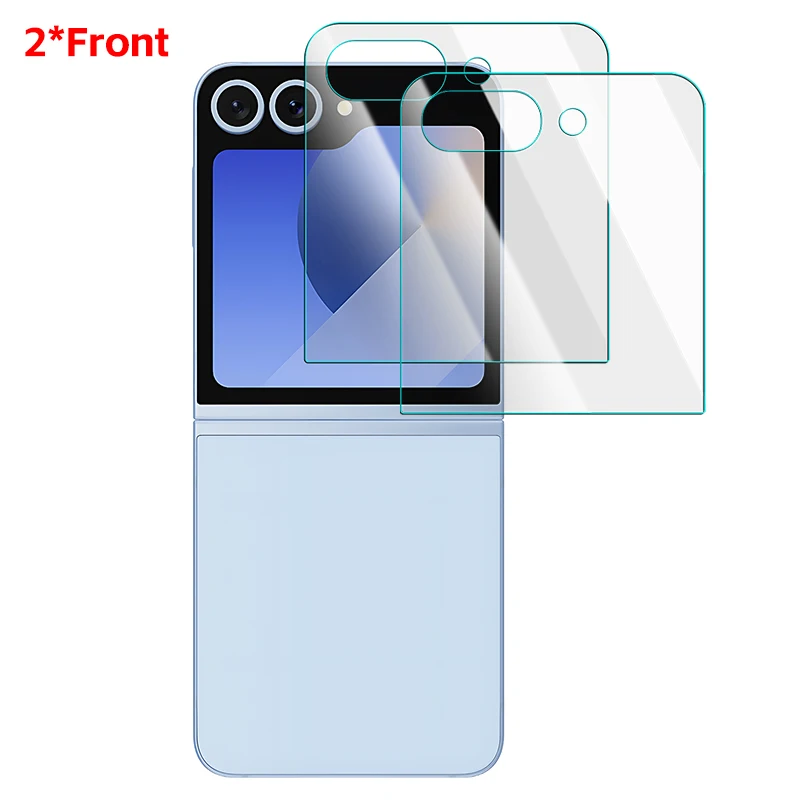 Premium 9H Hardness Tempered Glass Screen Protector - Front & Back Anti-Scratch Film