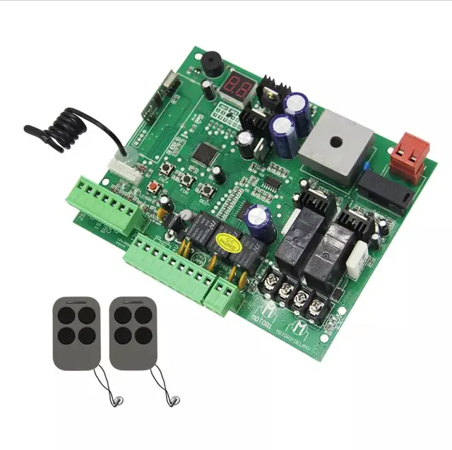 DC24V PCB Board card plate for Automatic Double Arms Swing Gate Opener Control Board Panel Smart Control Center System 4