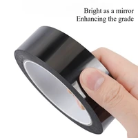 Car Stickers Bright Black Auto Window Edge Protector Trim Car Body/ Door Anti-scratch Protection Strip Chrome Styling Decorative 4
