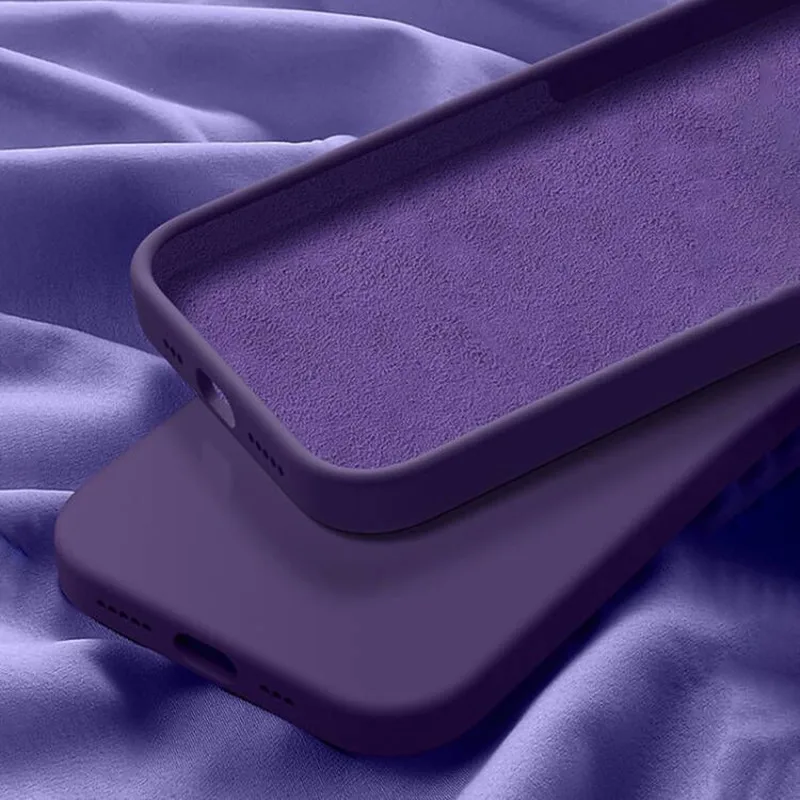 Premium Shockproof Liquid Silicone Soft Back Cover (Luxury Edition)