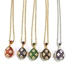 YAFFIL 2025 New Enamel Handmade Brass Vintage Egg Crystal Necklace That Can Be Opened As A Gift For A Woman Or Child 6