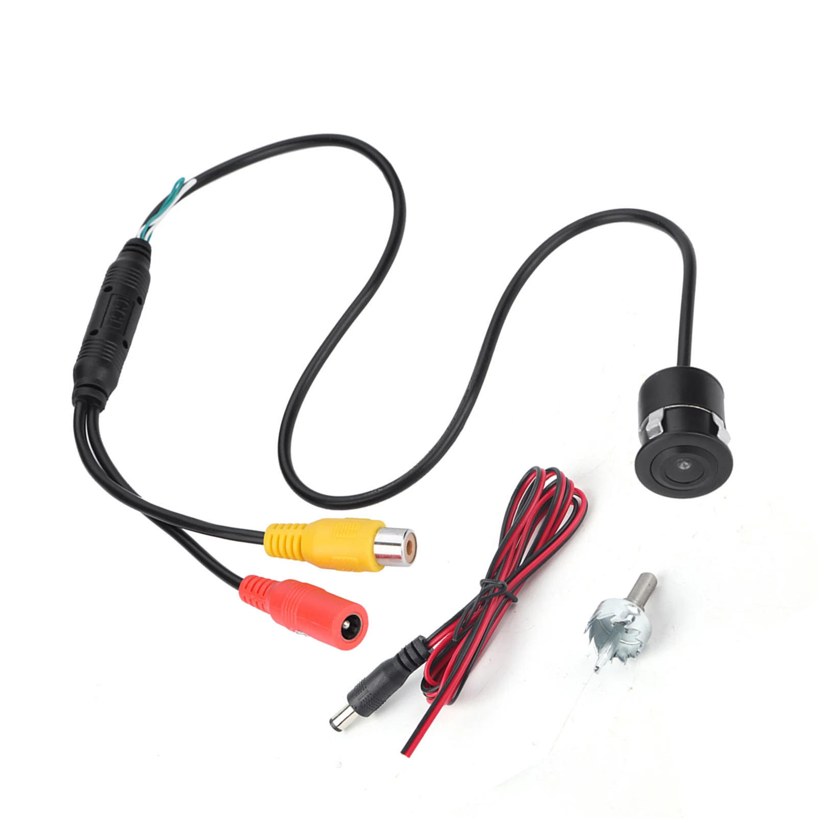 170 ° Telecamera CCTV a colori mini impermeabile cablata CCD grandangolare PAL/NTSC per auto - immagine 5