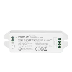 FUT036 (Upgraded) DC12V~24V led lamp tape dimmer Miboxer 2.4GHz Single Color LED Strip light Controller