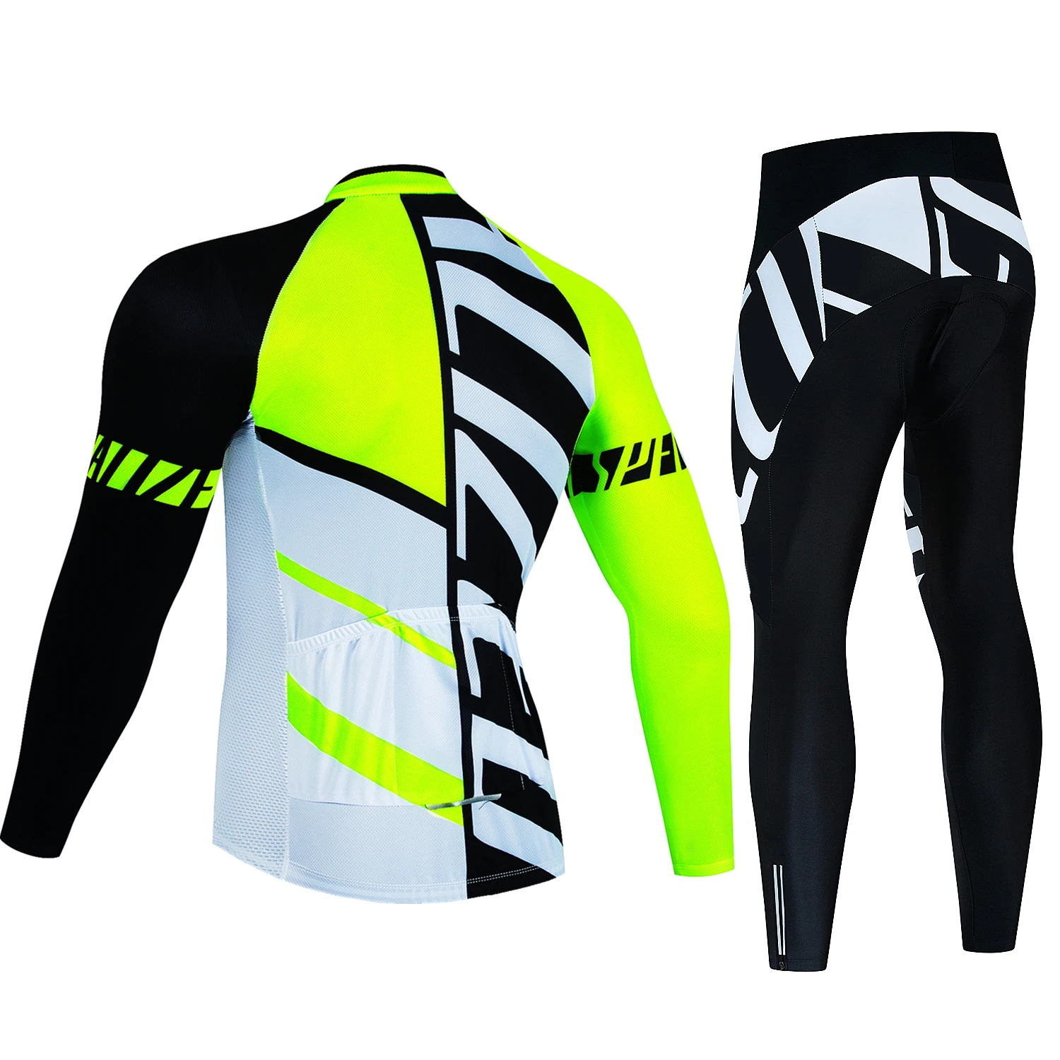 Spring Autumn Long Sleeve Cycling Jersey Set Breathable Bike Clothing Uniform MTB Bicycle Clothing Suits Maillot Ropa Ciclismo 4