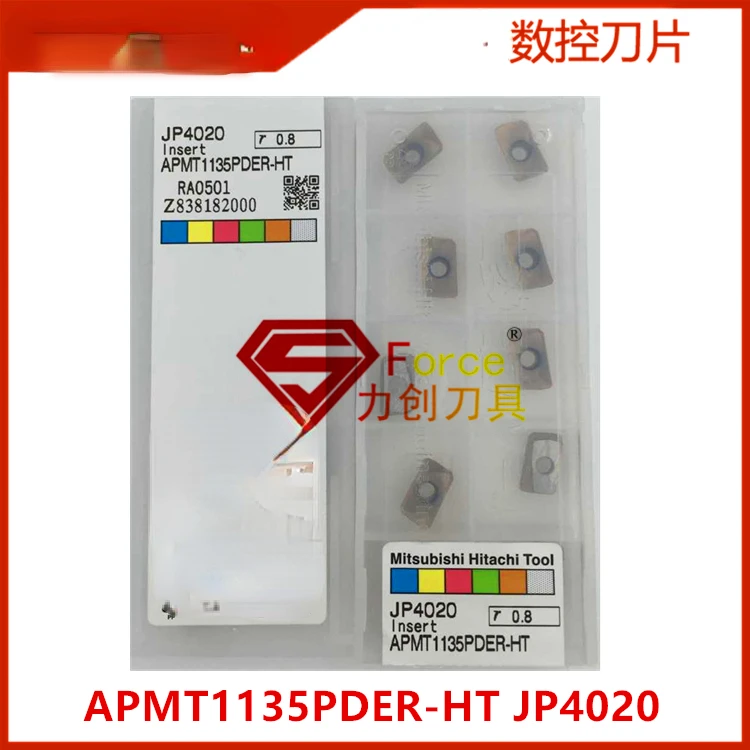 

R0.8 прозрачный угол фрезы APMT1135/1604PDER-HT HS JP4020 JP4005