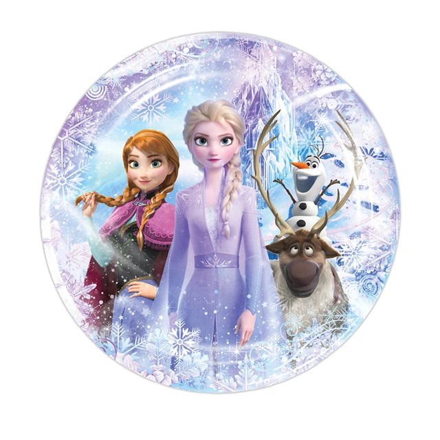 Disney Frozen Princess tema Snow Queen piatti di compleanno tazza cannucce  decorazioni per feste forniture per feste per ragazze per bambini Set di  stoviglie per palloncini - AliExpress