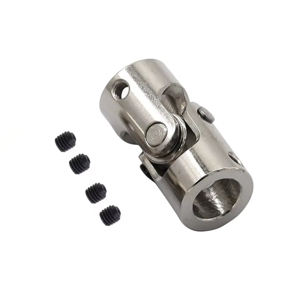 Neue Metall Kardangelenk 2,3/3/4/5/6/8/10/12mm Universal Motor Stecker mehrere Größe Silber Welle Koppler für RC Auto Boot – Detail 10