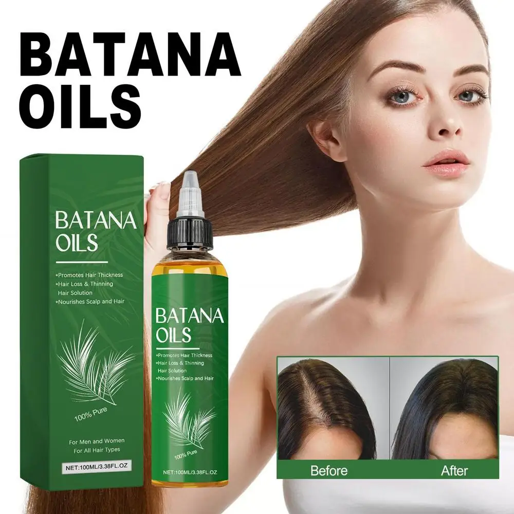100ml Batana Hair Growth Oil Nourishing Hair Batana Care Oil African Fast Hair Growth Batana Hair Oil Thick Hair Essentiall Oil