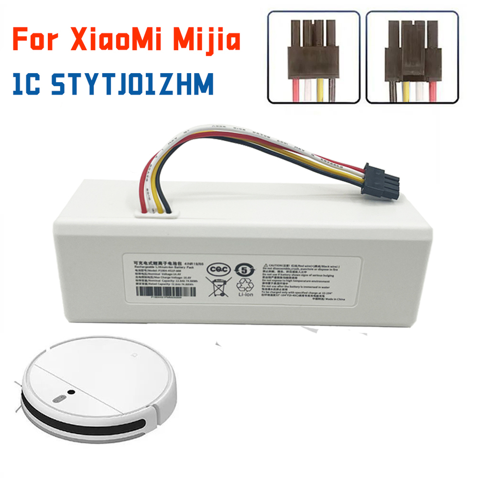 2024 NEW Free Shipping Battery 1C P1904-4S1P-MM for Xiaomi Mijia Mi Vacuum Cleaner Sweeping Mopping Robot Replacement Battery G1