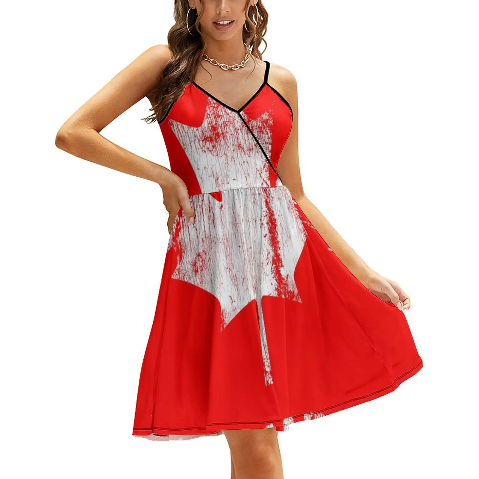 

Canada - Established 1867 Sling Dress Casual dresses dresses ladies 2024 summer