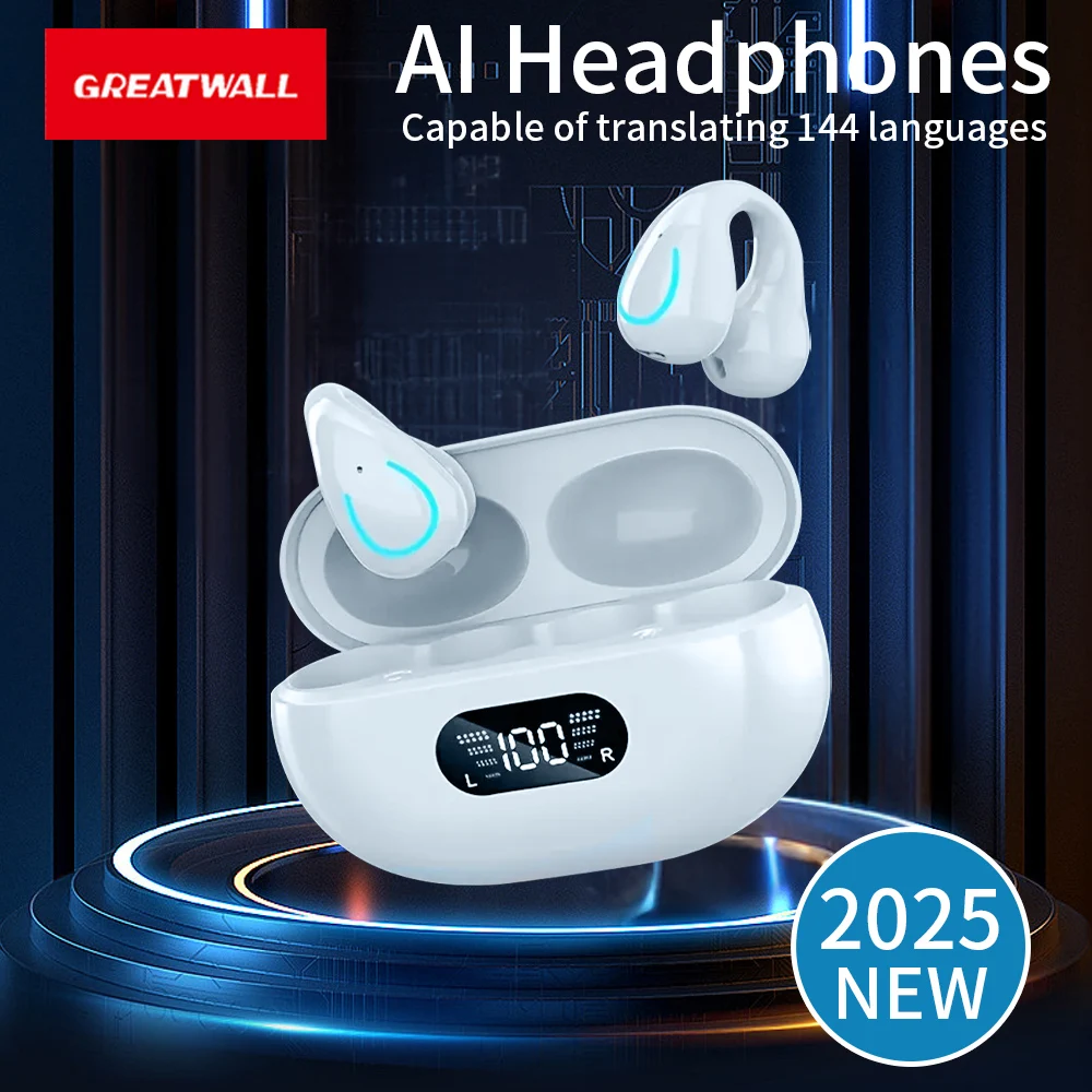 GREATWALL Touch Control Translation Ear Clip