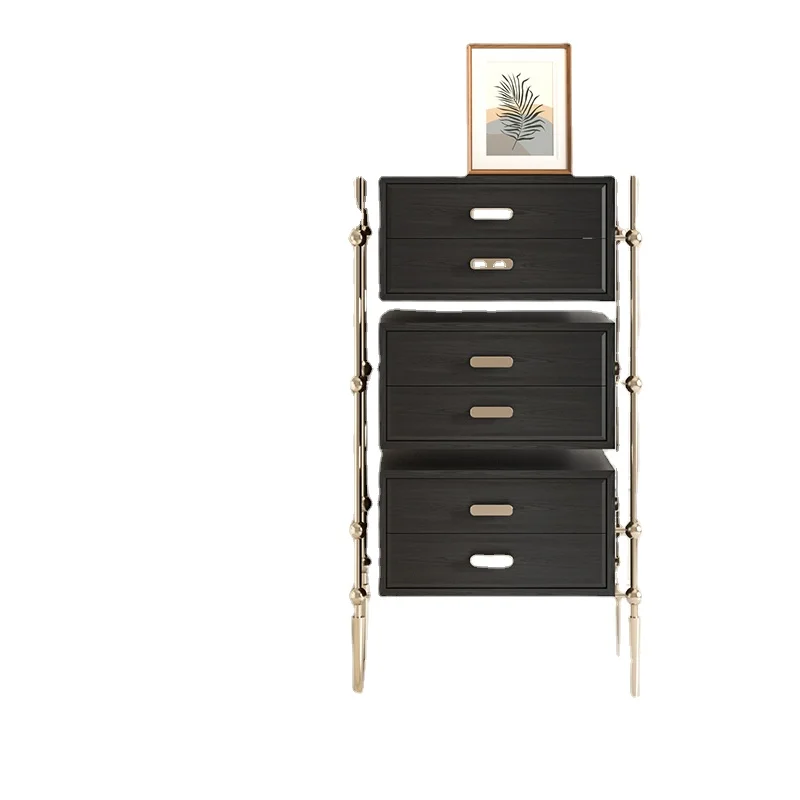 

ZC Locker/Solid Wood Chest of Drawers Living Room Small Object Storage Cabinet